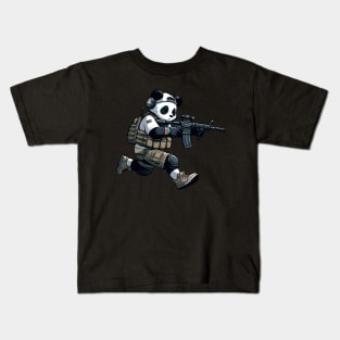 Tactical Panda Kids T-Shirt